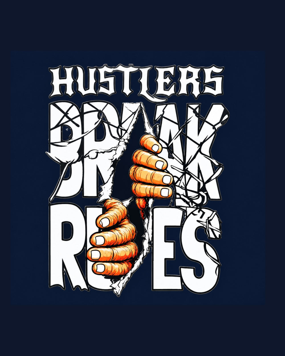 Break The Rules Navy Lookbook